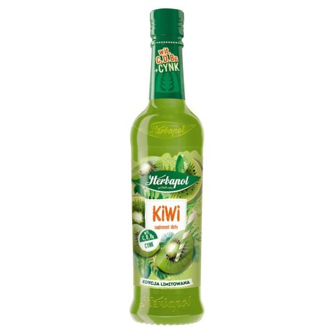 Syrop HERBAPOL Owocowa Spiżarnia Kiwi 420ml Herbapol Syrop HERBAPOL Owocowa Spiżarnia Kiwi 420ml Herbapol