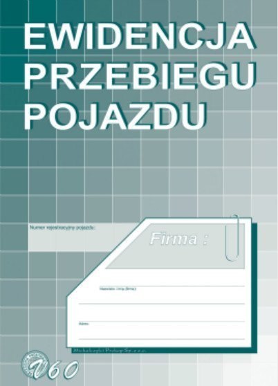 V-60 Ewidencja przebiegu pojazdu MICHALCZYK&PROKOP Michalczyk i Prokop