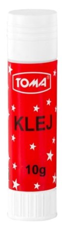 Klej biurowy w sztyfcie 10g, biały TO-460 Toma Toma
