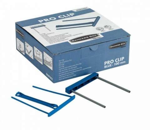 Klipsy archiwizacyjne Pro Clip biały (100szt) 89701 FELLOWES Fellowes Klipsy archiwizacyjne Pro Clip biały (100szt) 89701 FELLOWES Fellowes