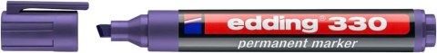 Marker-foliop.330-8 fiolet.EDDING końcówk ścięta (X) Edding