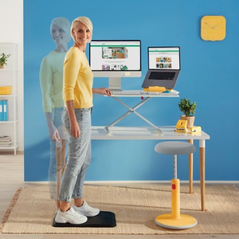 Podstawka pod laptopa Ergo Cosy, żółta Leitz 64260019 Leitz Podstawka pod laptopa Ergo Cosy, żółta Leitz 64260019 Leitz
