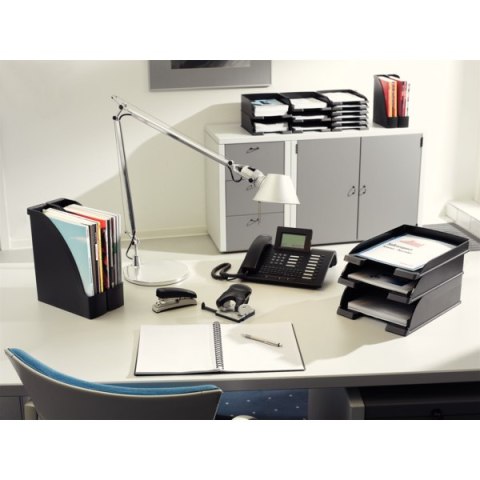 Półka na dokumenty LEITZ JUMBO PLUS czarna 52330095 Leitz Półka na dokumenty LEITZ JUMBO PLUS czarna 52330095 Leitz
