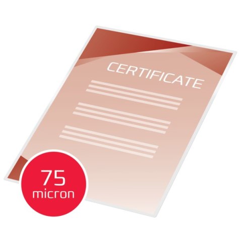 Samoprzylepne folie do laminacji GBC PeelnStick, A4, 75 mic. , 25 szt., 3747527 GBC