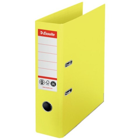 Segregator Esselte No.1 neutralny pod względem emisji CO2, A4, szer. 75 mm, żółty 627566 Esselte Segregator Esselte No.1 neutralny pod względem emisji CO2, A4, szer. 75 mm, żółty 627566 Esselte