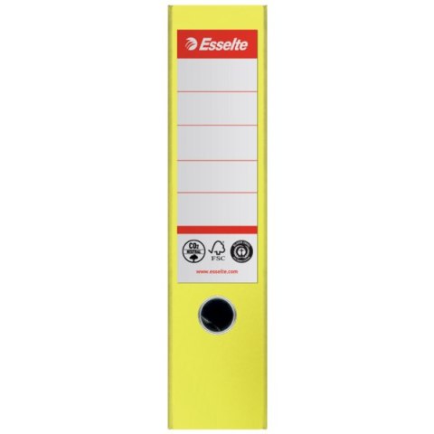 Segregator Esselte No.1 neutralny pod względem emisji CO2, A4, szer. 75 mm, żółty 627566 Esselte Segregator Esselte No.1 neutralny pod względem emisji CO2, A4, szer. 75 mm, żółty 627566 Esselte
