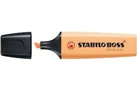 Zakreślacz STABILO BOSS Pastel pale orange 70/125 Stabilo