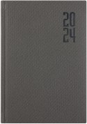 Kalendarz A5 STANDARD książkowy (KS1), 15 - grafit fabric 2024 TELEGRAPH Telegraph