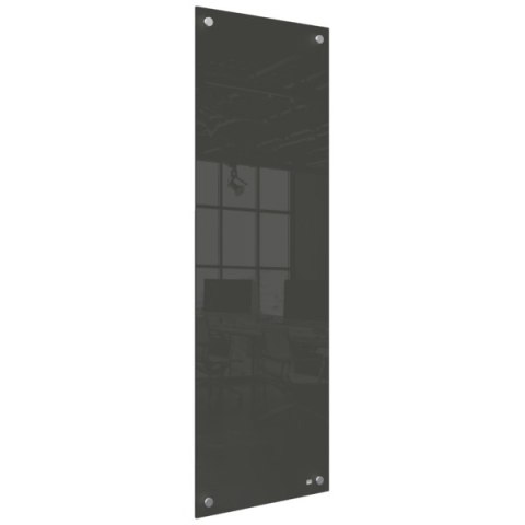 Mała podłużna szklana tablica suchościeralna Nobo Home 300x900mm, czarna 1915610 Nobo Mała podłużna szklana tablica suchościeralna Nobo Home 300x900mm, czarna 1915610 Nobo