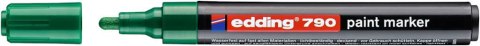 Marker lakierowy okrągła końcówka 2-3 mm zielony Edding 790/004/ZI Edding