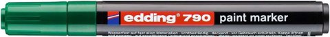 Marker lakierowy okrągła końcówka 2-3 mm zielony Edding 790/004/ZI Edding