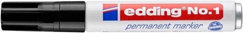Marker permanentny ścięty 1-5mm czarny EDDING 1/001/C (X) Edding