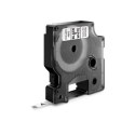 Taśma DYMO D1 - 6 mm x 7 m, czarny / biały S0720780 do drukarek etykiet Dymo