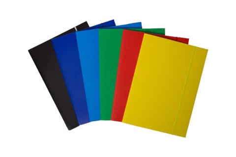 Teczka kartonowa z gumką A4 granatowa BANTEX 100553869 Bantex Teczka kartonowa z gumką A4 granatowa BANTEX 100553869 Bantex