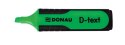 Zakreślacz 7358001PL-06 zielony DONAU Donau