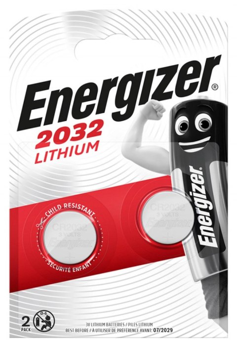 Bateria litowa ENERGIZER CR2032 (2szt) Energizer Bateria litowa ENERGIZER CR2032 (2szt) Energizer