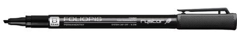 Foliopis permanentny RYSTOR FB-25 czarny 2.5mm 442-000 Rystor Foliopis permanentny RYSTOR FB-25 czarny 2.5mm 442-000 Rystor