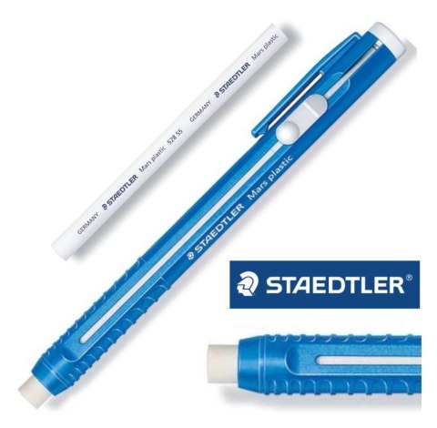 Gumka Mars Plastic w obudowie, Staedtler S 528 50 Staedtler Gumka Mars Plastic w obudowie, Staedtler S 528 50 Staedtler