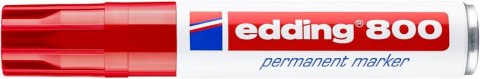 Marker E-800 EDDING czerwony końcówka ścięta 12 mm (X) Edding