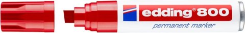 Marker E-800 EDDING czerwony końcówka ścięta 12 mm (X) Edding