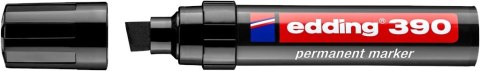 Marker permanentny ścięta końcówka 4-12 mm czarny Edding 390/001/C Edding