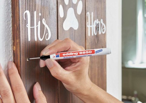 Marker z długą końcówką 8850 EDDING 0,7-1mm czarny Edding