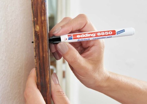 Marker z długą końcówką 8850 EDDING 0,7-1mm czarny Edding