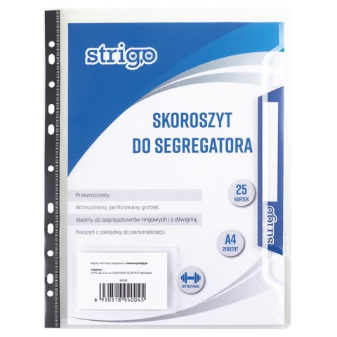Skoroszyt PP A4 SF023 STRIGO Strigo Skoroszyt PP A4 SF023 STRIGO Strigo