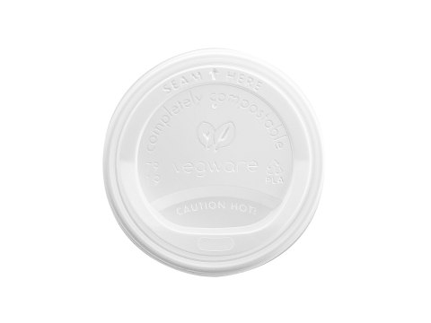 BIO Dekiel C-PLA do kubka biały 80mm (50) biodegradowalny DHD04481 Vegware BIO Dekiel C-PLA do kubka biały 80mm (50) biodegradowalny DHD04481 Vegware