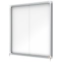 Gablota magnetyczna zewnętrzna Nobo Premium Plus 12xA4 (drzwiczki przesówne) 1902570 Nobo