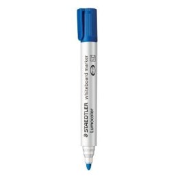 Marker Lumocolor do białych tablic whiteboard, okrągły, niebieski, Staedtler S 351-3 Staedtler