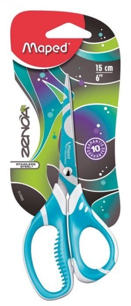 Nożyczki Zenoa Fit 15cm Blister 595010 MAPED Maped