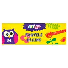 Pastele olejne 24 kolorów STRIGO SSC028 Strigo