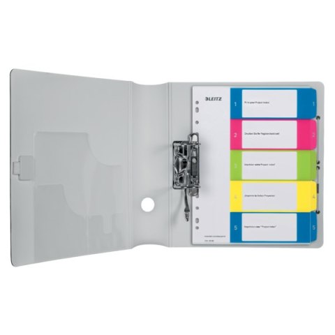 Przekładki plastikowe LETIZ WOW 1-5 12410000 do zadruku LEITZ Leitz Przekładki plastikowe LETIZ WOW 1-5 12410000 do zadruku LEITZ Leitz