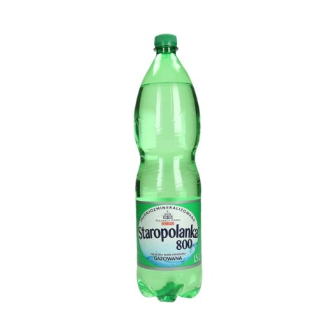 Woda STAROPOLANKA 1,5L gazowana zgrzewka 6szt. Staropolanka Woda STAROPOLANKA 1,5L gazowana zgrzewka 6szt. Staropolanka