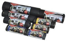 Worki na śmieci biurowe standard (HDPE) 60l 50szt. czarne OFFICE PRODUCTS 22011123-05 Office Products