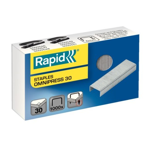 Zszywki RAPID OMNIPRESS 30k 1000 opak. 5000559 Rapid