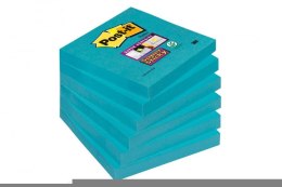 Bloczki 3M POST-IT 76x76mm niebieskie Super Sticky 6x90kartek 70005253284 Post-It 3M