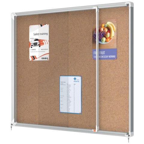 Gablota korkowa Nobo Premium Plus 15xA4 (drzwiczki przesówne) 1915332 Nobo Gablota korkowa Nobo Premium Plus 15xA4 (drzwiczki przesówne) 1915332 Nobo