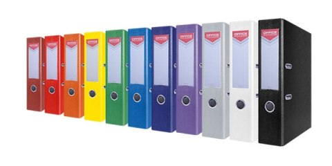 Segregator Officer, PP, A4/75mm, czarny, typu OFFICE PRODUCTS 21011211-05 Office Products