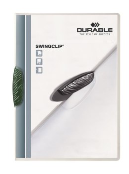 Skoroszyt SWINGCLIP 2260-05 zielony na 30 kartek Durable