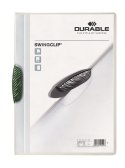 Skoroszyt SWINGCLIP 2260-05 zielony na 30 kartek Durable