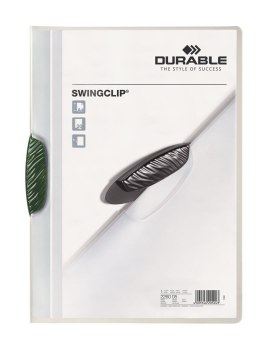 Skoroszyt SWINGCLIP 2260-05 zielony na 30 kartek Durable
