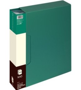 Teczka ofertowa 9010A, zielony, 100 koszulek GRAND 120-1829 Grand