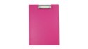 Teczka z klipsem A4 pink BIURFOL KKL-04-03 (pastel różowy ) Biurfol