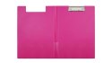 Teczka z klipsem A4 pink BIURFOL KKL-04-03 (pastel różowy ) Biurfol