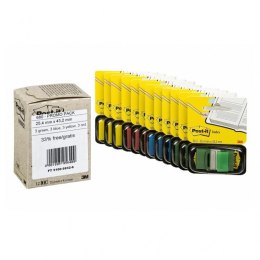 Zestaw promocyjny zakładek POST-IT (680 -P10+2), PP, 25,4x43,2mm, mix kolorów, 10+2 GRATIS Post-It 3M