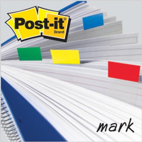 Zestaw promocyjny zakładek POST-IT (680 -P10+2), PP, 25,4x43,2mm, mix kolorów, 10+2 GRATIS Post-It 3M