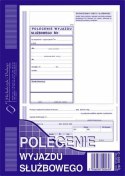 Polecenie wyjazdu służbowego, A5 40 kartek, 10-505-3 DOTTS Dotts