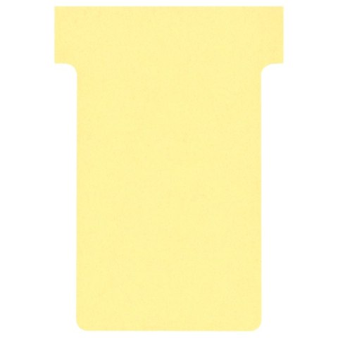 Karteczki T-Card Nobo, rozmiar 2, żółte 100 szt. 2002004 Nobo